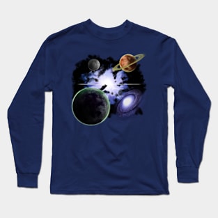 Cosmic Space Long Sleeve T-Shirt